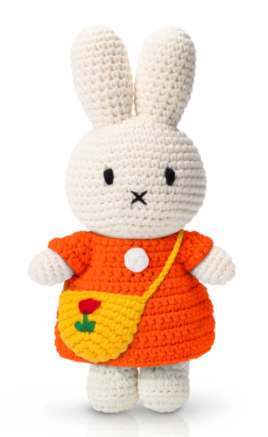 Miffy And Her Tulip Bag | Orange Dress