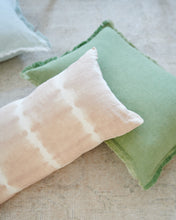 Green Cross-dye So Soft Linen Pillow
