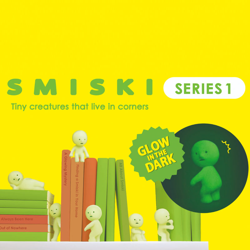 Smiski Glow In The Dark Living Room Series- One Individual Mystery Random  Figurine Collect all 6!