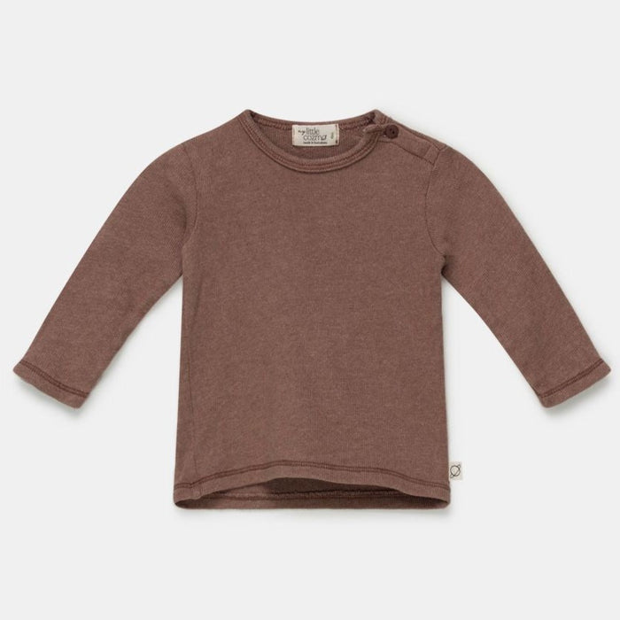 Brady Long Sleeved Tee | Brown